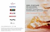 DIPTICO III CICLO JOVENES INTERPRETES 3 - afoes.es · ganadores de los concursos: concurso de tuba y bombardino “ciudad de villajoyosa”. i concurso nacional afoes 2015. premio
