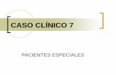 CASO CLÍNICO 1 - uv.es clinico 7.pdf · Padece diabetes tipo I y nefropatía diabética. Paciente varón de 37 años de edad. Antecedentes . No sintomatología. una revisión rutinaria.