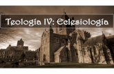 Teología IV: Eclesiología - elidex.org · I.B.3 – Dispensacionalismo progresivo a) Más continuidad - Se ve progresión entre las dispensaciones, con un solo plan de Dios detrás