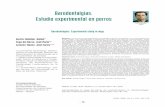 Barodontalgias. Estudio experimental en perrosscielo.isciii.es/pdf/rcoe/v11n2/161_173.pdf · ambiente hiperbárico como hipobári-co (subacuático y aeronáutico). A pesar de que