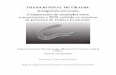 Strongyloides stercoralis - Repositorio Institucional de ... · Strongyloides stercoralis: Comparación de resultados entre concentración y PCR anidada en muestras de pacientes de