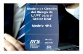 Modelo de Gestión del Riesgo de LA/FT para el Sector Real ... · Modelo NRS (Etapas) El modelo desarrolla todas las etapas recomendadas por el estándar internacional de administración