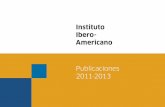 Instituto Ibero- Americano · En el curso de 2014 ... en los Hispanic U.S.A. con motivo de la migración; el vodú y sus complejas relaciones con el realismo má-gico, ...