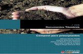 Compost para principiantes - Publicaciones Cajamar · Compost para principiantes Si por el contrario la pila tiene falta de nitrógeno, el proceso de arranque que es del todo ostensible
