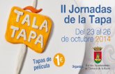Jueves 23 de octubre - Turismo Talavera de la Reina - Turismo en Talavera de … · rebozado, pisto manchego y Parmesano sobre salsa de espinacas y patatas ali-oli. C/Alfares, 3 13