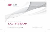 LG-P500h · detectar las redes de Wi-Fi disponibles. - Aparecerá la lista de redes de Wi-Fi disponibles. Las redes seguras se indican con un icono de bloqueo. 3 Toque una red para