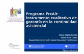 Programa PreAlt: Instrumento cualitativo de - scele.org · IV Jornadas Nacionales de SCELE ... •Fx Vert.,Costal o de Ramas Coordinación: - Atención Primaria - TS, RHB, EM, EE
