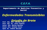 [PPT]Enfermedades Transmisibles - Instituto de Higiene - … · Web viewC.E.F.A. Departamento de Medicina Preventiva y Social Enfermedades Transmisibles Estudio de Brote Prof. Adj.