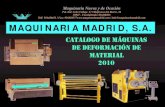 MAQUINARIA MADRID, S.A.maquinariamadrid.com/docs/PDF DINAMICO/mahenor/mahenor/mahenor.pdf · Sistema de medida de ángulo de plegado automático por láser (opcional) Amarre hidráulico