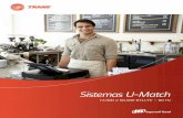 Sistemas U-Match - Distribuidor Exclusivo Tranercclimas.com/literaturas-productos/u-match-brochure-2014.pdf · King® y Trane®) trabajan en conjunto para mejorar la calidad y comodidad