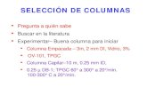 SELECCIÓN DE COLUMNAS - depa.fquim.unam.mxdepa.fquim.unam.mx/amyd/archivero/CG4_30175.pdf · selecciÓn de columnas ... Índice de retenciÓn de kovats ... calculo experimental de