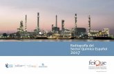 Radiografía del Sector Químico Español 2017 - SpainGlobal · Datos Clave del Sector Químico Español Nº de Empresas (2016) 3.034 Cifra de Negocios (2016) Millones € 59.020