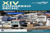 XIV - congresos-sechc.comcongresos-sechc.com/wp-content/uploads/2017/02/Programa_2017.pdf · • Mejor comunicación “Dr. Joan Armengol ...