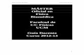 MÁSTER Oficial en Física Facultad de CC Físicas UCM Guía …webs.ucm.es/centros/cont/descargas/documento35468.pdf · otros dos módulos de especialidad o del módulo de Complementos.