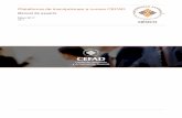 Plataforma de inscripciones a cursos CEFAD · Estimado profesor: Le damos la Bienvenida a la nueva plataforma para la gestión de cursos del CEFAD, a partir de ahora usted podrá