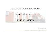 PROGRAMACIÓN DIDÁCTICA DE GAITA - riveira.es · programaciÓn didÁctica de gaita, curso 2014/2015 programaciÓn didÁctica de gaita Ánxela vidal trabada ... escala cromática