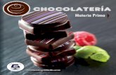 CATALOGO MATERIA PRIMA DE CHOCOLATERIA-2017 · 4 Materias Primas Chocolatería MATERIAS PRIMAS 1020166 1030331 1070451 1060184 1030127 PRALINE NOISETTE Pasta preparada con caramelo,