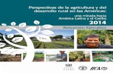 una mirada hacia América Latina y el Caribe 2014repiica.iica.int/docs/b3165e/b3165e.pdf · Perspectivas de la agricultura y del desarrollo rural en las Américas: una mirada hacia