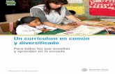Un currículum en común y diversificado - Buenos Aires Ciudad · CDD 371.33. Jefe de Gobierno Mauricio Macri Ministro de Educación Esteban Bullrich Secretario de Educación ...