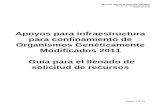 Apoyos para infraestructura para confinamiento de ...2006-2012.conacyt.gob.mx/fondos/institucionales/Ciencia/ApoyoInfra... · lista con un clic, la que desee continuar o concluir.
