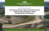 t Guía de t espacios naturales protegidos en Ferrolterraturismoferrolterra.es/wp-content/uploads/2014/12/Espacios_natural... · el nordeste de la provincia de a Coruña, en el tramo
