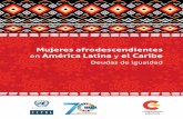 Mujeres afrodescendientes en América Latina y el Caribe ... · y sexo, 2012.....45 Gráfico 12 América Latina (11 países): proporción de jóvenes de entre 15 y 29 años que no