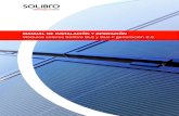 MANUAL de iNstALAcióN y OPeRAcióN Módulos solares Solibro … · MANUAL de iNstALAcióN y OPeRAcióN PARA LOs MódULOs sOLARes sL2 GeNeRAcióN 2.0 3 1 iNtROdUccióN grosos y protección