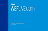 WEFLIVE / Presentation - home.kpmg.com³mo usar... · LIVE . Cree, escriba e inserte su historia de Davos. Los usuarios pueden incluir . comentar. ios detallados y contenido dinámico