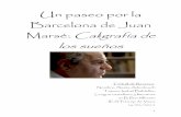 Un paseo por la Barcelona de Juan Marsé - edubcn.cat · 3 Un paseo por la Barcelona de Juan Marsé 0. Introducción Mi trabajo consiste en hacer un estudio sobre la última novela