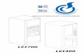 LEI700 LEI400 - Agrupación Empresas Vendingaevending.com/area_tecnica/bianchi/manuales/manual_usuario_lei700... · automático, de la puesta en funcionamiento y de la programación