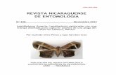REVISTA NICARAGUENSE DE ENTOMOLOGIA - bio-nica.infobio-nica.info/RevNicaEntomo/139-Ortiz-Perez-Lepidoptera-cacao.pdf · The Revista Nicaragüense de Entomología (ISSN 1021-0296)