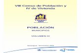 Introducción para volumenes 061206 - inide.gob.ni Poblacion 1-4/Vol... · volúmenes, del VIII Censo de Población y IV de Vivienda, efectuado en todo el territorio nacional, del