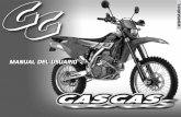 ESPAÑOL - motocrosscenter.com · Nuestra EC FSE 400 / 450 es una moto pensada para la práctica del enduro de alta competición. En realidad, ... Alimentación Inyección electrónica