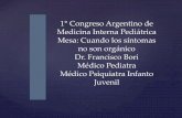1 Congreso Argentino de Medicina Interna Pediátrica Mesa ... Interna/PDFs... · 1° Congreso Argentino