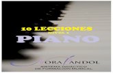 CARRERA DE PIANO NIVEL 1 - norapandol.com · Toda la teoría básica necesaria para aprender a tocar el teclado está incluida en las lecciones de ... En la música popular se usa
