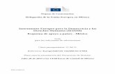 Instrumento Europeo para la Democracia y los Derechos … · 4 2014 versión g3 1. instrumento europeo para la democracia y los derechos humanos - esquema de apoyo a paÍses - mÉxico