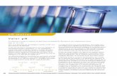 pH-metros Valor pH · En soluciones acuosas, la molécula de agua tiene la propiedad de disociarse en dos componentes iónicos. H ... • La evaluación inteligente del sensor (QSC)