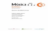 Música 4. Del flamenco a todas las músicas - Guía ... · • Construcción de instrumentos musicales a partir de objetos y materiales reciclados e interpretación musical