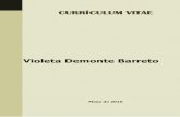 Violeta Demonte Barreto - lineas.cchs.csic.es · - Predicaçao secundaria e predicados complexos en portugués. Palmira Marrafa. Abril de 1994, Universidade de Lisboa. (Co-asesoramiento
