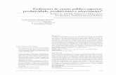 Professores do ensino público superior: produtividade ... · Univ.Psychol.Bogotá, colomBia V. 12 No. 4 PP. 1213-1235 oct-dic 1213 2013 ISSN 1657-9267 Professores do ensino público