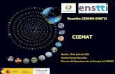 CIEMAT - ceiden.com · Bobina Toroidal Bobina Central Eje helicoidal (Heliac) R = 1.5 m, r 0.22 m, V plasma =1.2m3 B 0 ... contratos de JET (2000-03), tras Francia y