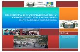 ENCUESTAS DE VICTIMIZACIÓN Y PERCEPCIÓN DE …iepades.com/wp-content/uploads/2015/05/InformeS.C.P.-EMV2014.pdf · Santa Catarina Palopó tiene una población proyectada al año