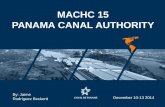 MACHC 15 PANAMA CANAL AUTHORITY - iho.int · Cartas para los Incidentes de Barcos y participación en audiencias como testigos, Cartas Náuticas de Papel y Cartas Náuticas Electrónicas.