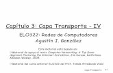 Capítulo 3: Capa Transporte - IVprofesores.elo.utfsm.cl/~agv/elo322/1s09/lectures/Transp_3.6..3.7.pdf · Capa Transporte 3-13 Control de Congestión en TCP Usa control extremo a