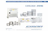 CATÁLOGO 2016 - cisar.es · condensadores para correcciÓn del factor de potencia 02 c/. Cobalto, 110 - 08907 Hospitalet de Llobregat (Barcelona - Spain) tel. (34) 933 378 264 -