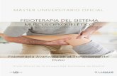 FISIOTERAPIA DEL SISTEMA MUSCULOESQUELÉTICOposgrados.lasallecampus.es/area_salud/Master-Fisioterapia/Documents... · PRESENTACIÓN El Máster Universitario en Fisioterapia Avanzada