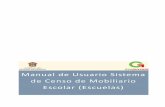 Manual de Usuario Sistema de Censo de Mobiliario Escolar ... - …aplicaciones.edugem.gob.mx/CensoMB/docs/MCensoMB2017.pdf · Página 1 Manual de Usuario Sistema de Censo de Mobiliario