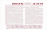 Box 459 - Febrero-Marzo 1997 - La identificación es la ... · ... y no un fragmento, de A.A." La mayorIa de ... ci momento se habIan conformado con la situación. ... blOn a la vista