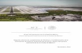“Nuevo Aeropuerto Internacional de la Ciudad de México” · Grupo Aeroportuario de la Ciudad de México ... apoyo en rampa, los sistemas del edificio y otros espacios de apoyo.