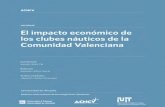 El impacto económico de los clubes náuticos de la ... · En el aspecto económico se realizó un análisis de correlación entre el estudio de J. ... Input-Output con el modelo